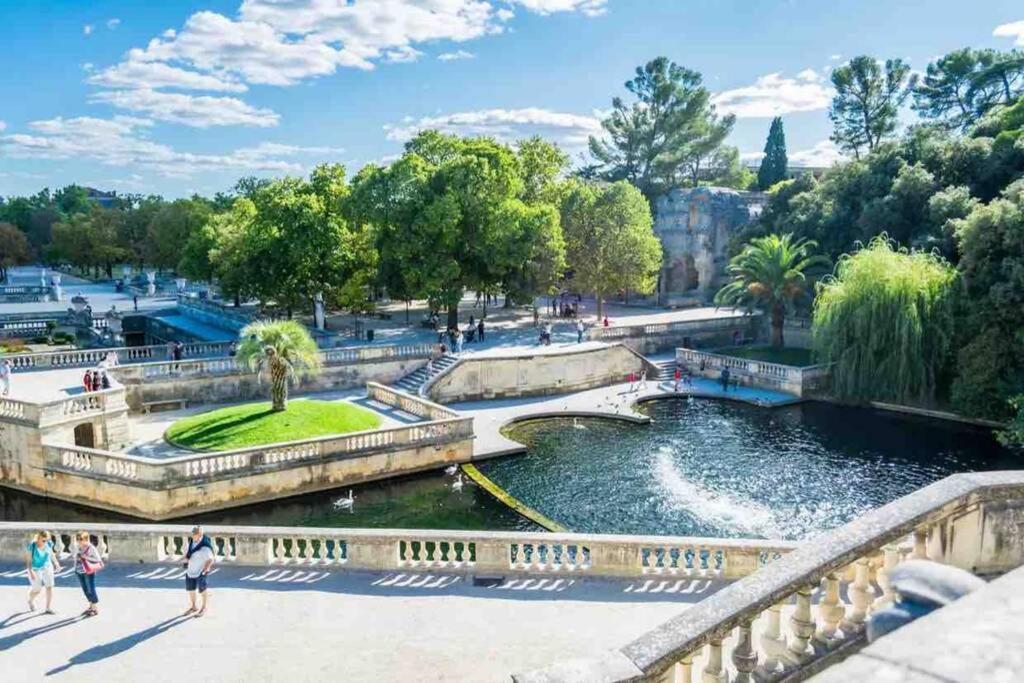 Le Jad Joli F2 Proche Gare, Arenes Avec Terrasse Privee Apartamento Nîmes Exterior foto